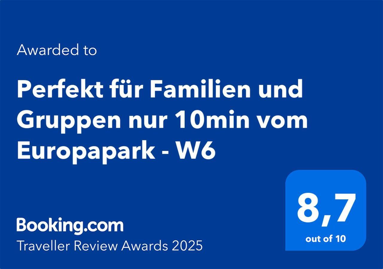 Perfekt Fuer Familien Und Gruppen Nur 10Min Vom Europapark - W6 Daire Ettenheim Dış mekan fotoğraf